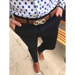 شلوار کمربنددار مردانه