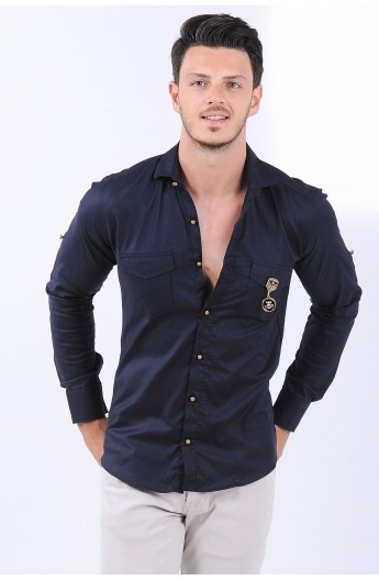 پیراهن جیب دار مردانه