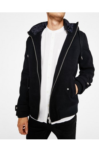 ژاکت کلاه دار مردانه